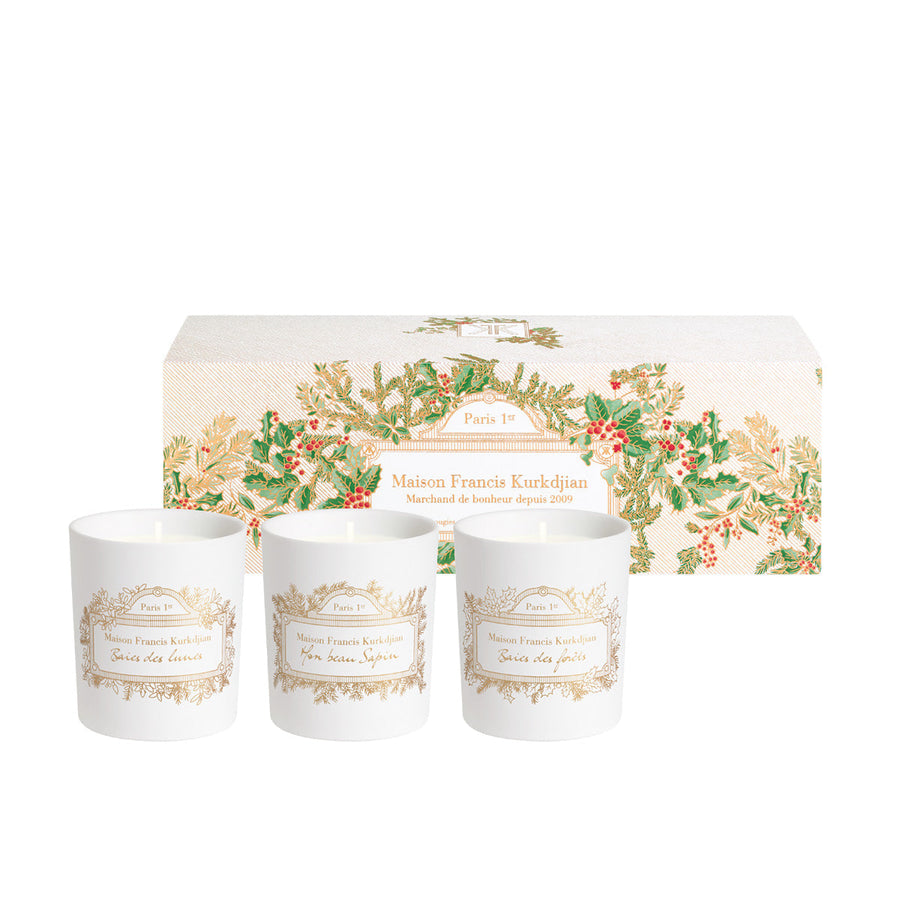 Trio of Scented Candles